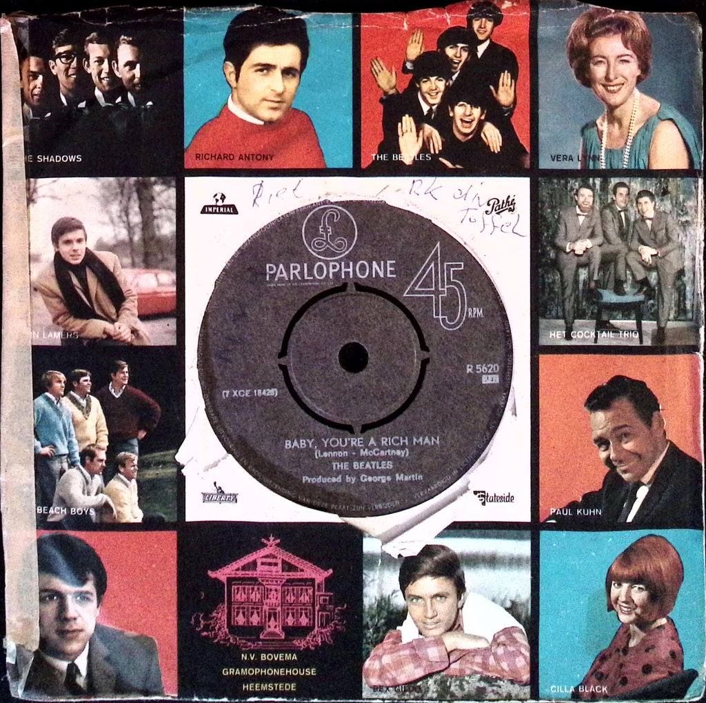 The Beatles - All You Need Is Love / Baby You're A Rich Man (Netherlands)
