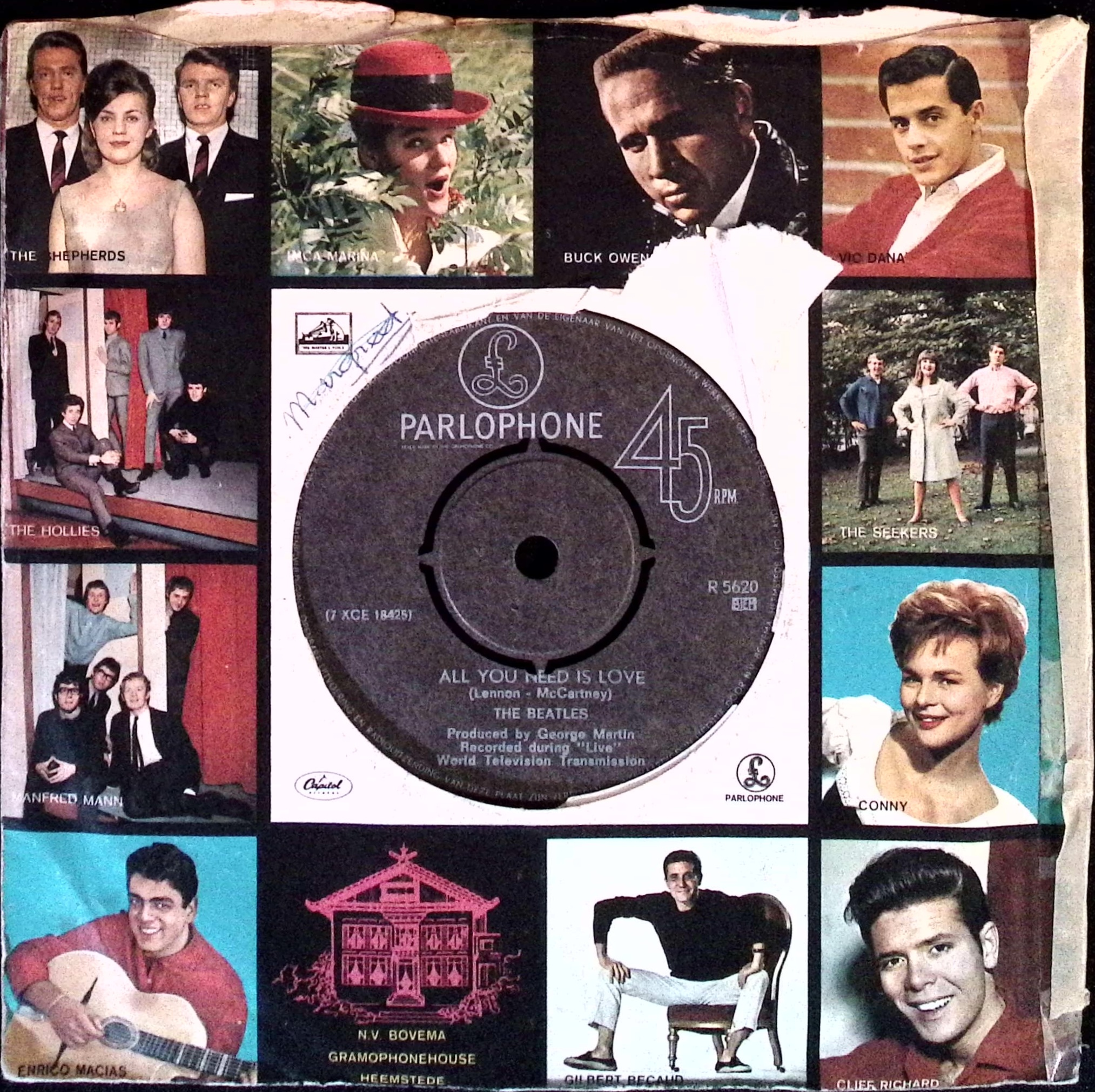 The Beatles - All You Need Is Love / Baby You're A Rich Man (Netherlands)