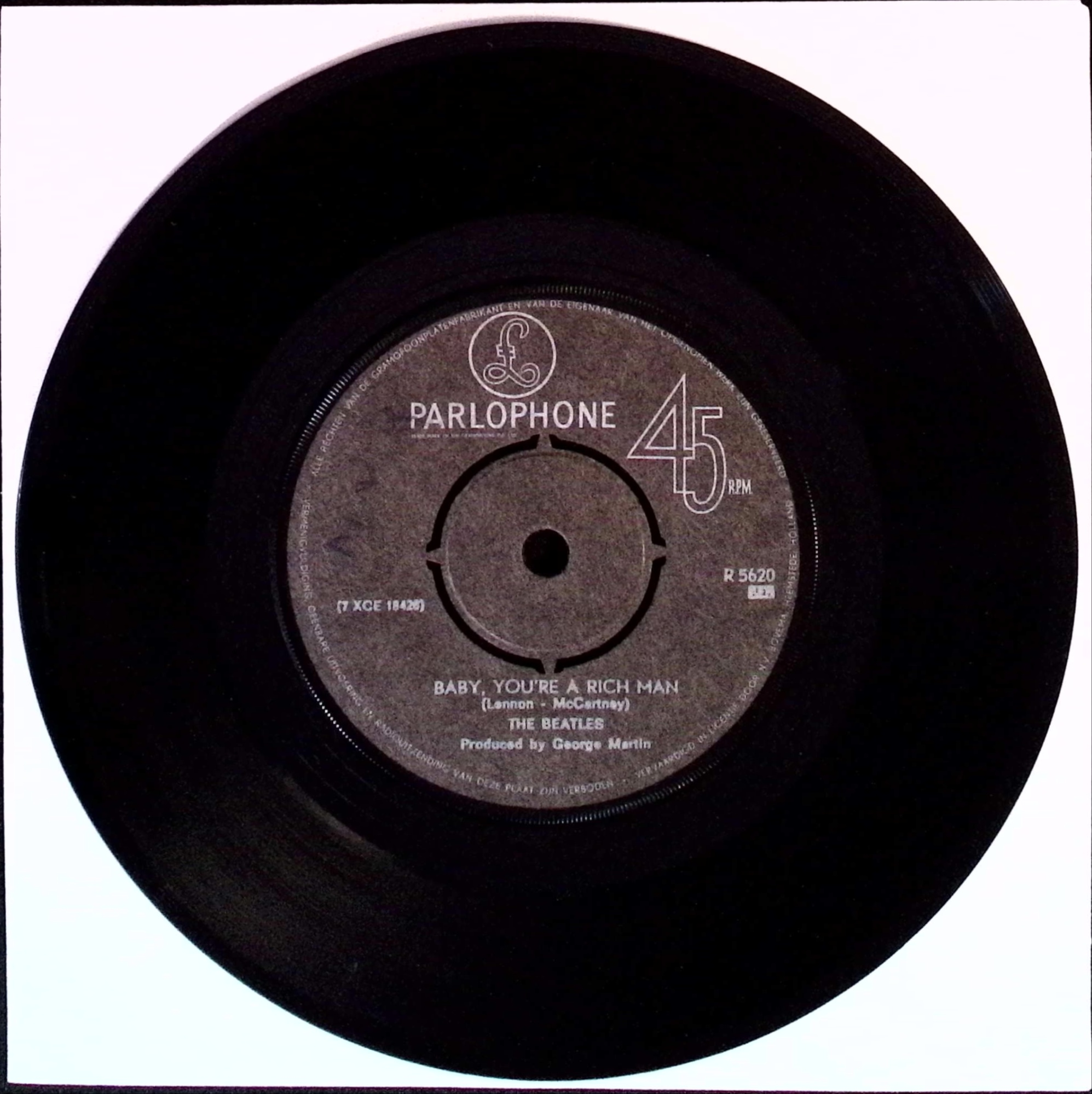 The Beatles - All You Need Is Love / Baby You're A Rich Man (Netherlands)