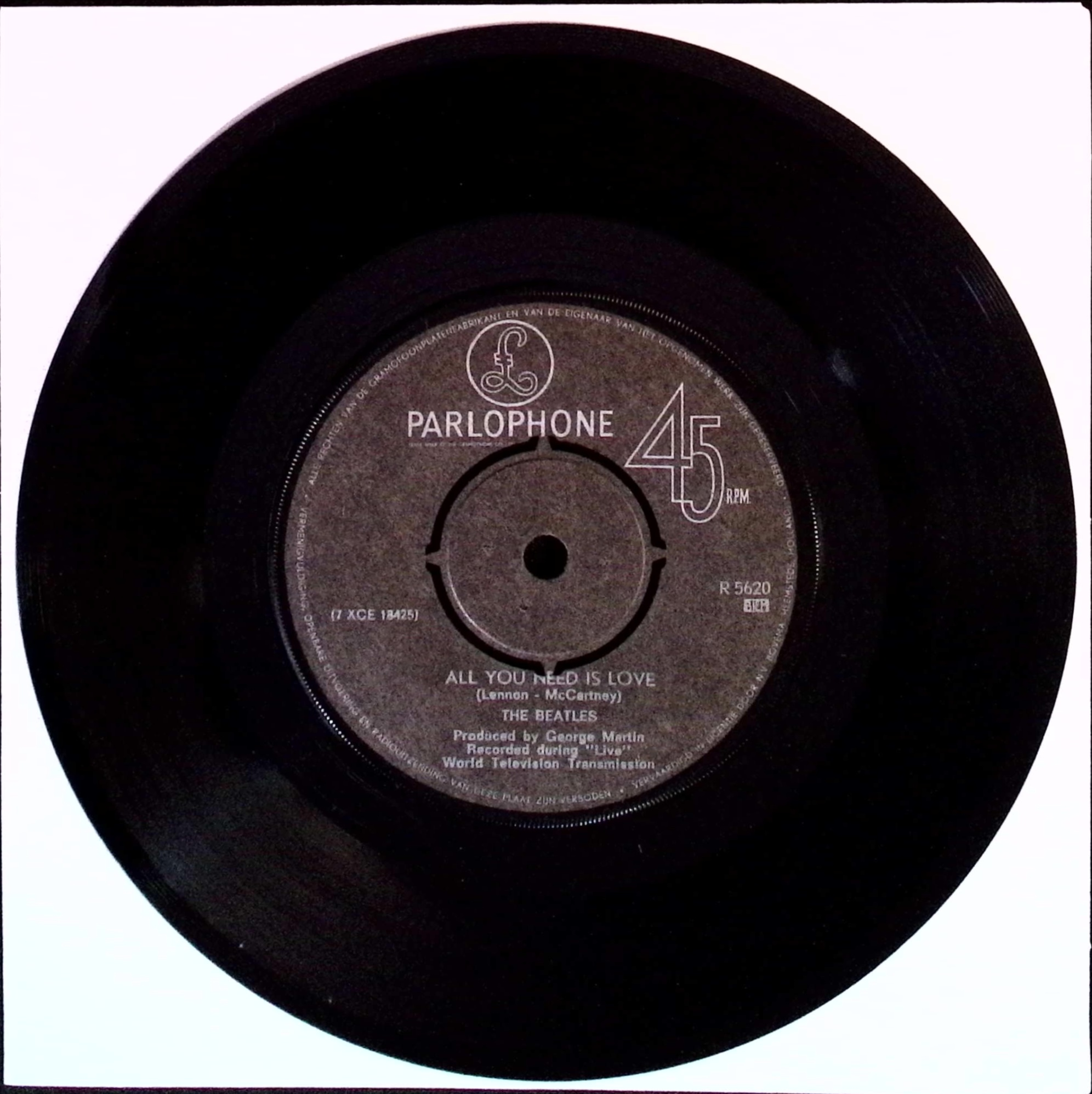 The Beatles - All You Need Is Love / Baby You're A Rich Man (Netherlands)