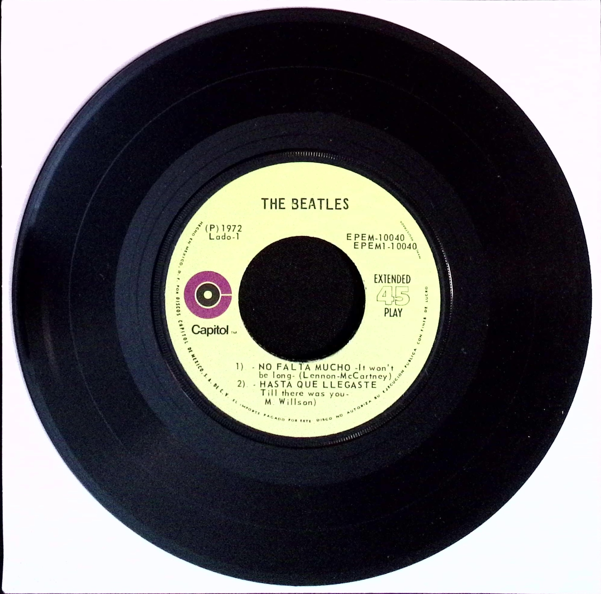 The Beatles - No Falta Mucho (Mexico)