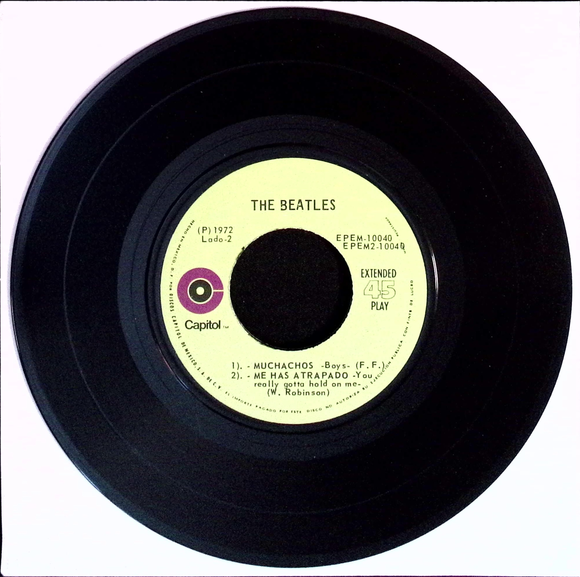 The Beatles - No Falta Mucho (Mexico)