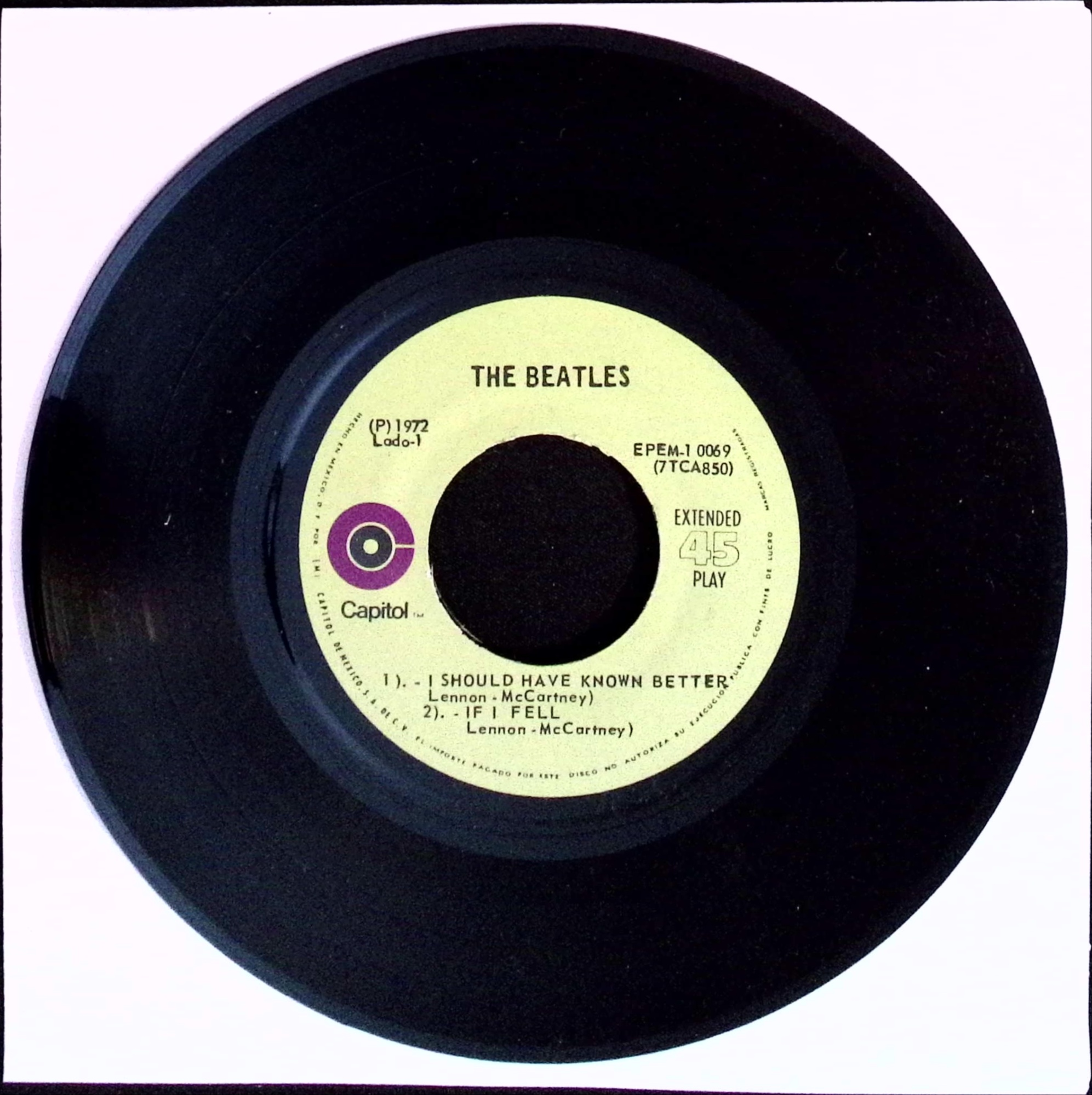The Beatles - I Should Have Known Better (Mexico)