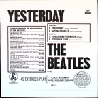The Beatles - Yesterday (UK)