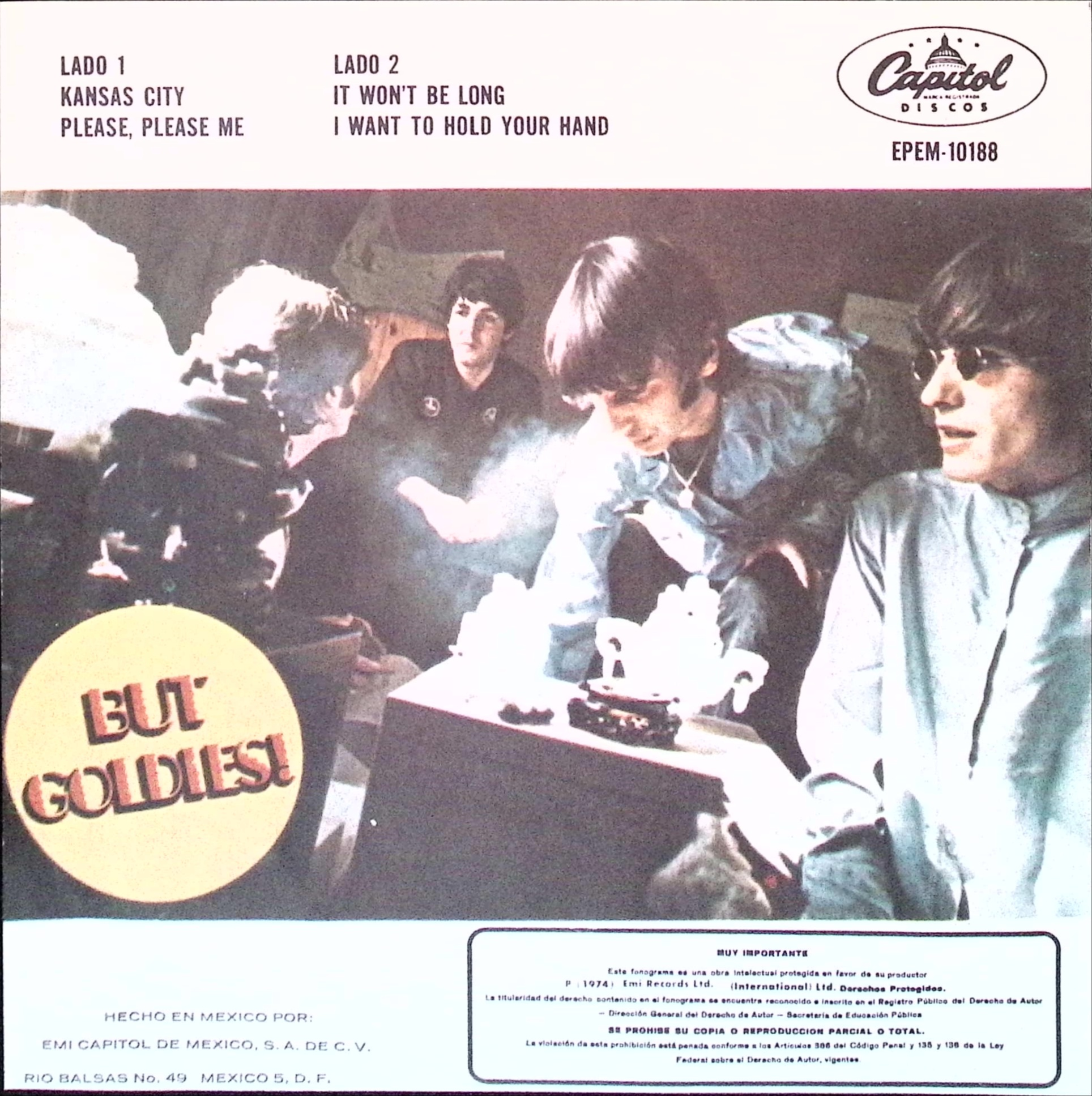 The Beatles - A Collection of Beatles Oldies Vol. 2 (Mexico)
