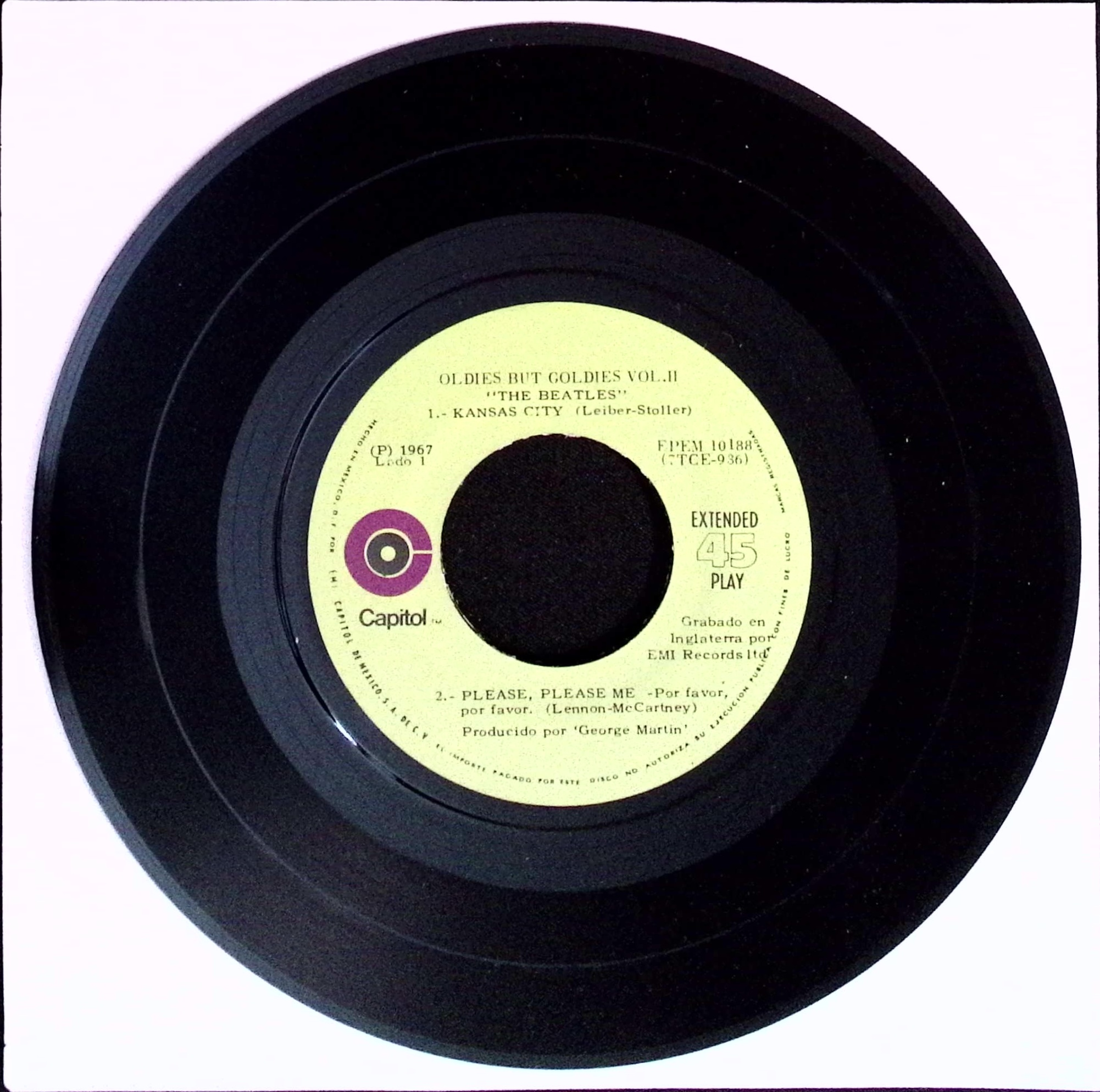 The Beatles - A Collection of Beatles Oldies Vol. 2 (Mexico)
