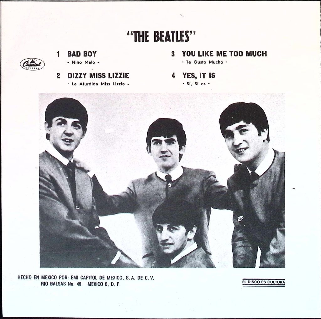The Beatles  - Bad Boy  (Mexico)