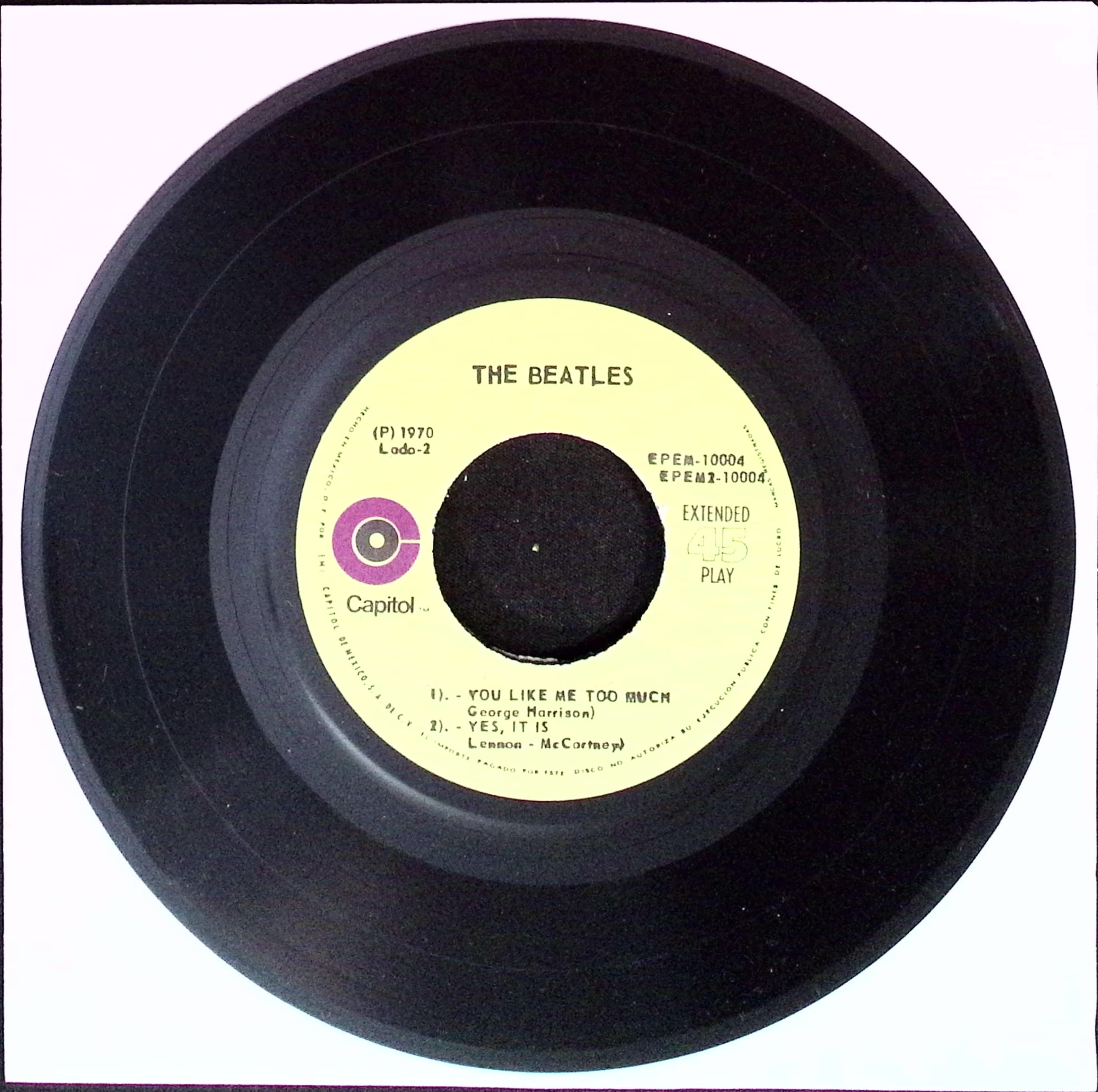 The Beatles  - Bad Boy  (Mexico)