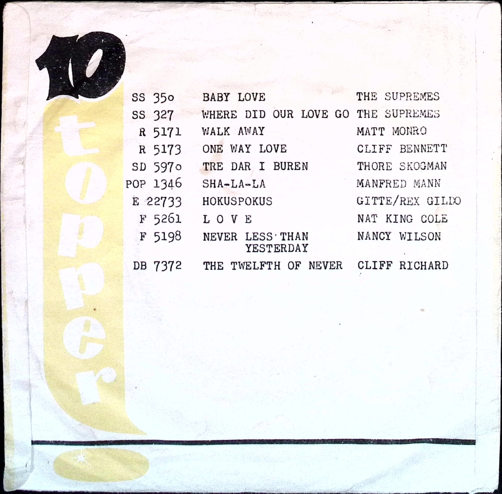 The Beatles - Rock And Roll Music / Eight Days A Week (Norway)