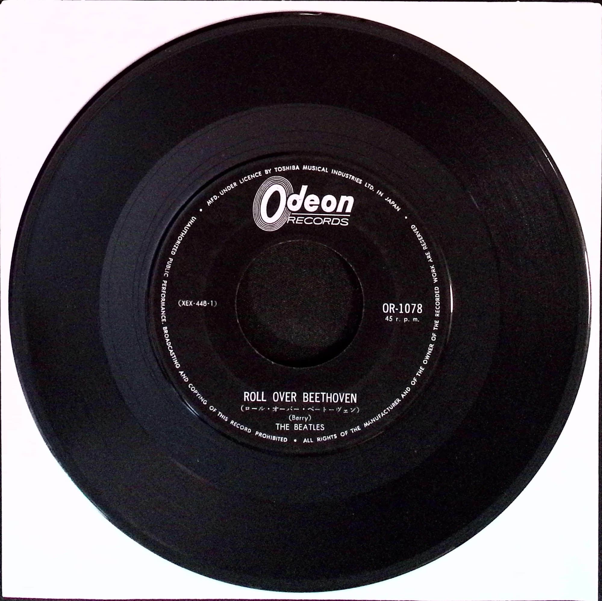 The Beatles - Twist and Shout / Roll Over Beethoven (Japan)