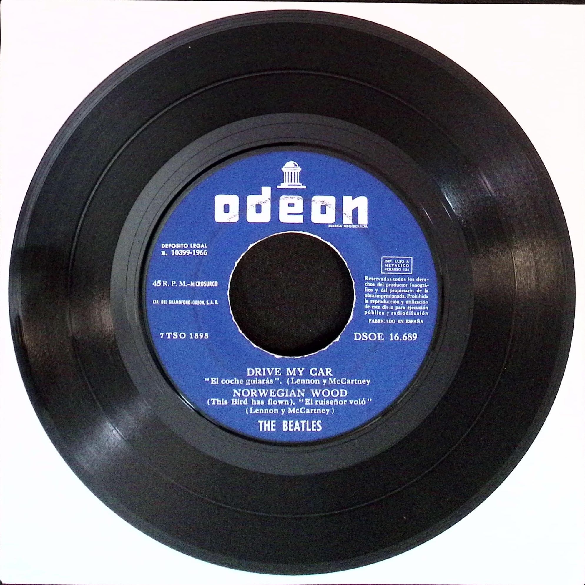 The Beatles - Drive My Car (Spain)
