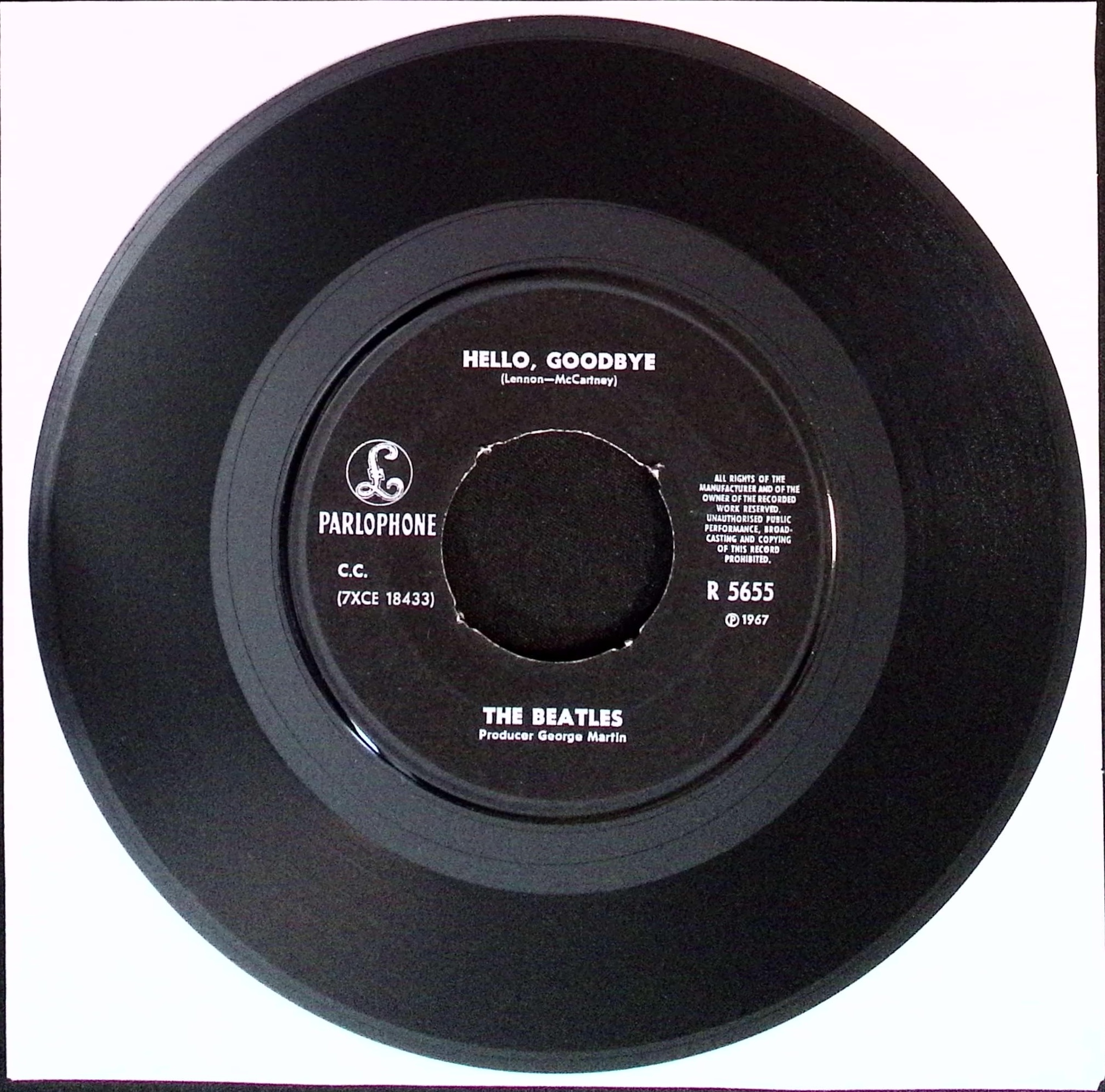 The Beatles - Hello Goodbye / I Am The Walrus (Norway)