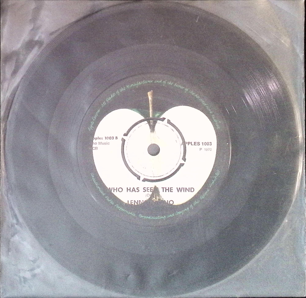 John Lennon - Instant Karma / Who Has Seen The Wind (Finland)
