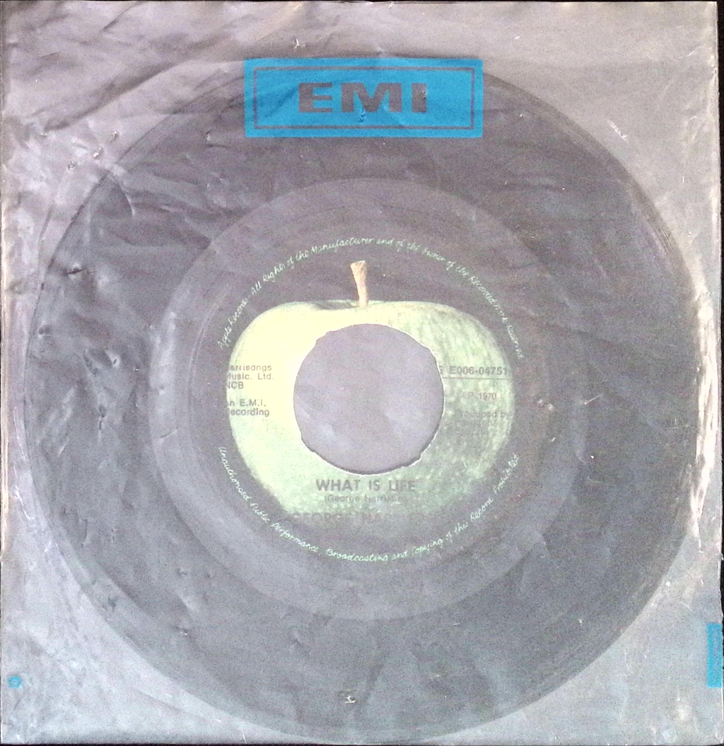 George Harrison  - What Is Life / Apple Scruffs (Finland)