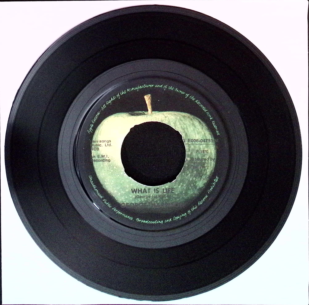 George Harrison  - What Is Life / Apple Scruffs (Finland)