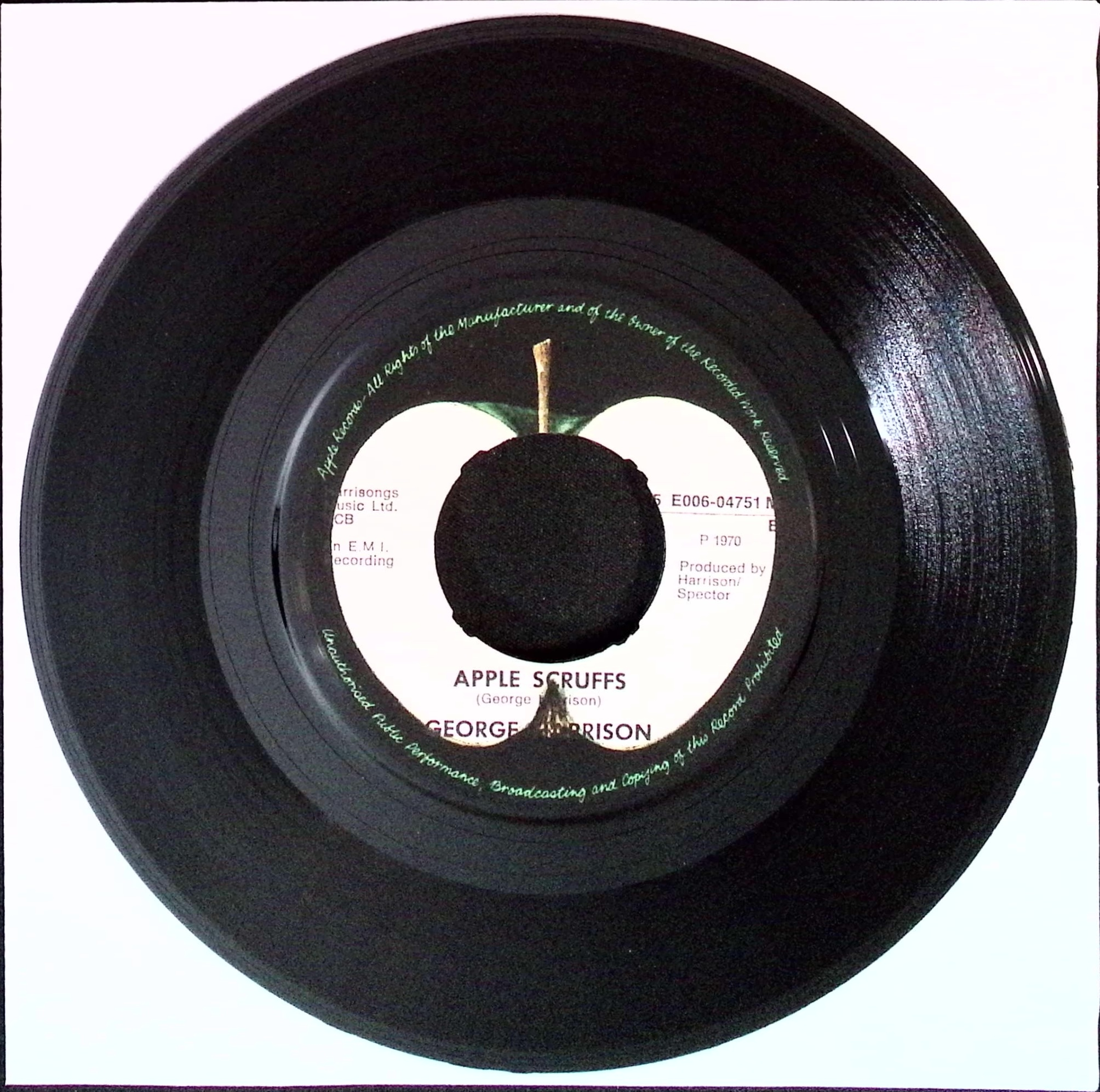 George Harrison  - What Is Life / Apple Scruffs (Finland)