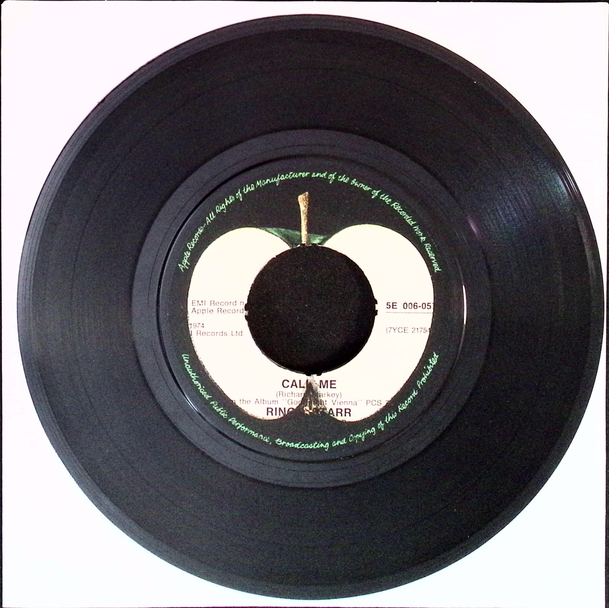 Ringo Starr - Only You / Call Me (Finland)
