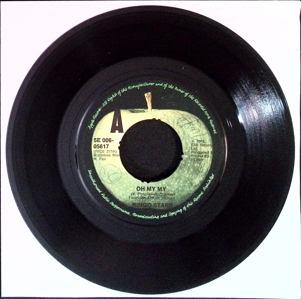 Ringo Starr - Oh My My / Step Lightly (Finland)