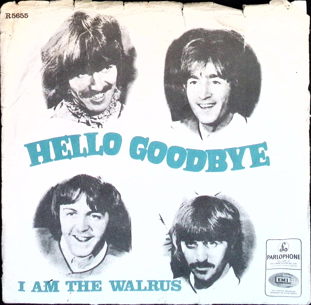 The Beatles - Hello Goodbye / I Am The Walrus (Denmark)
