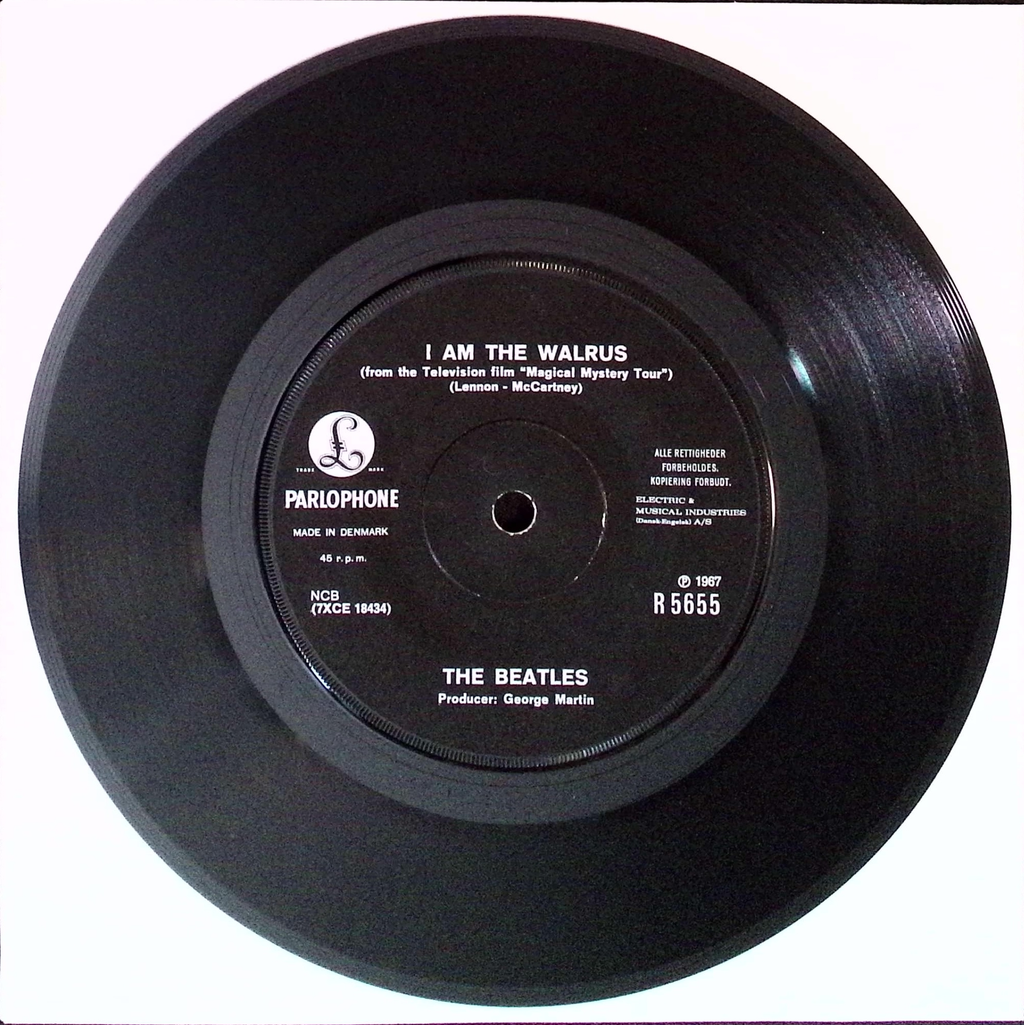 The Beatles - Hello Goodbye / I Am The Walrus (Denmark)