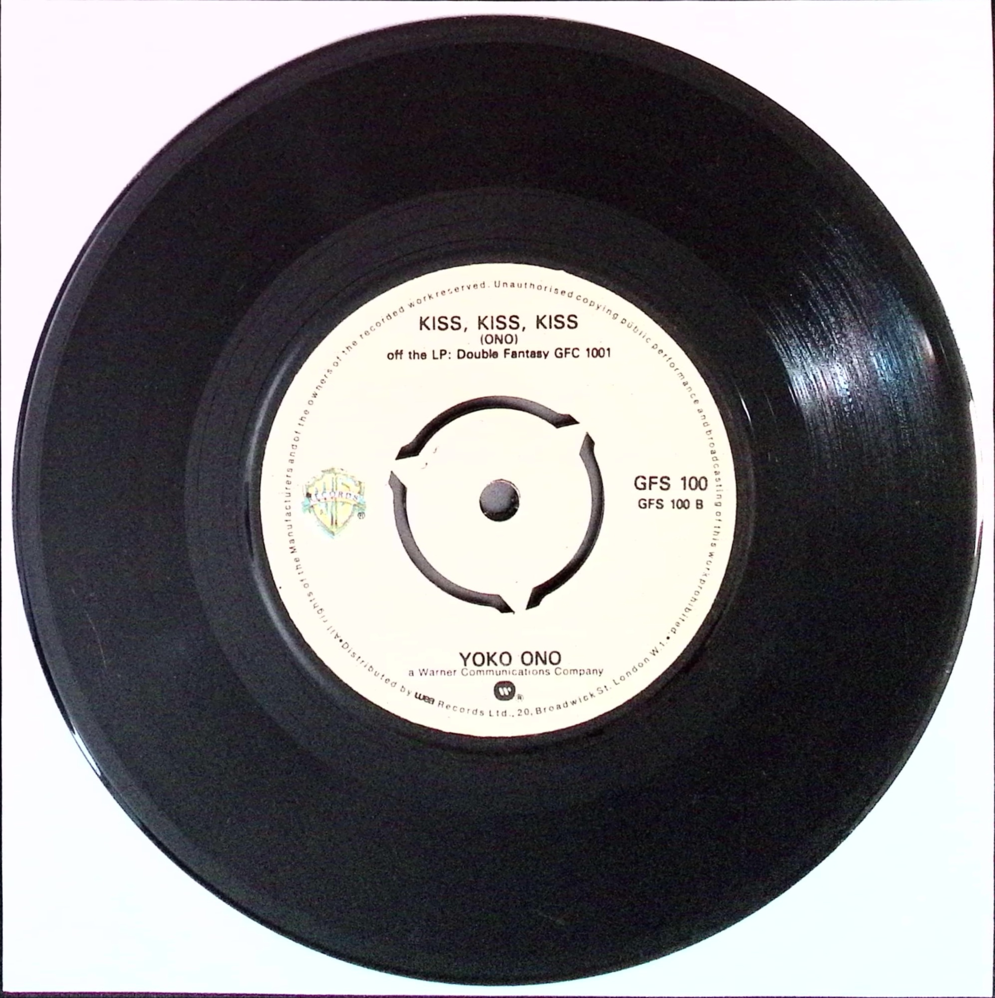 John Lennon - (Just Like) Starting Over / Kiss Kiss Kiss (Kenya)