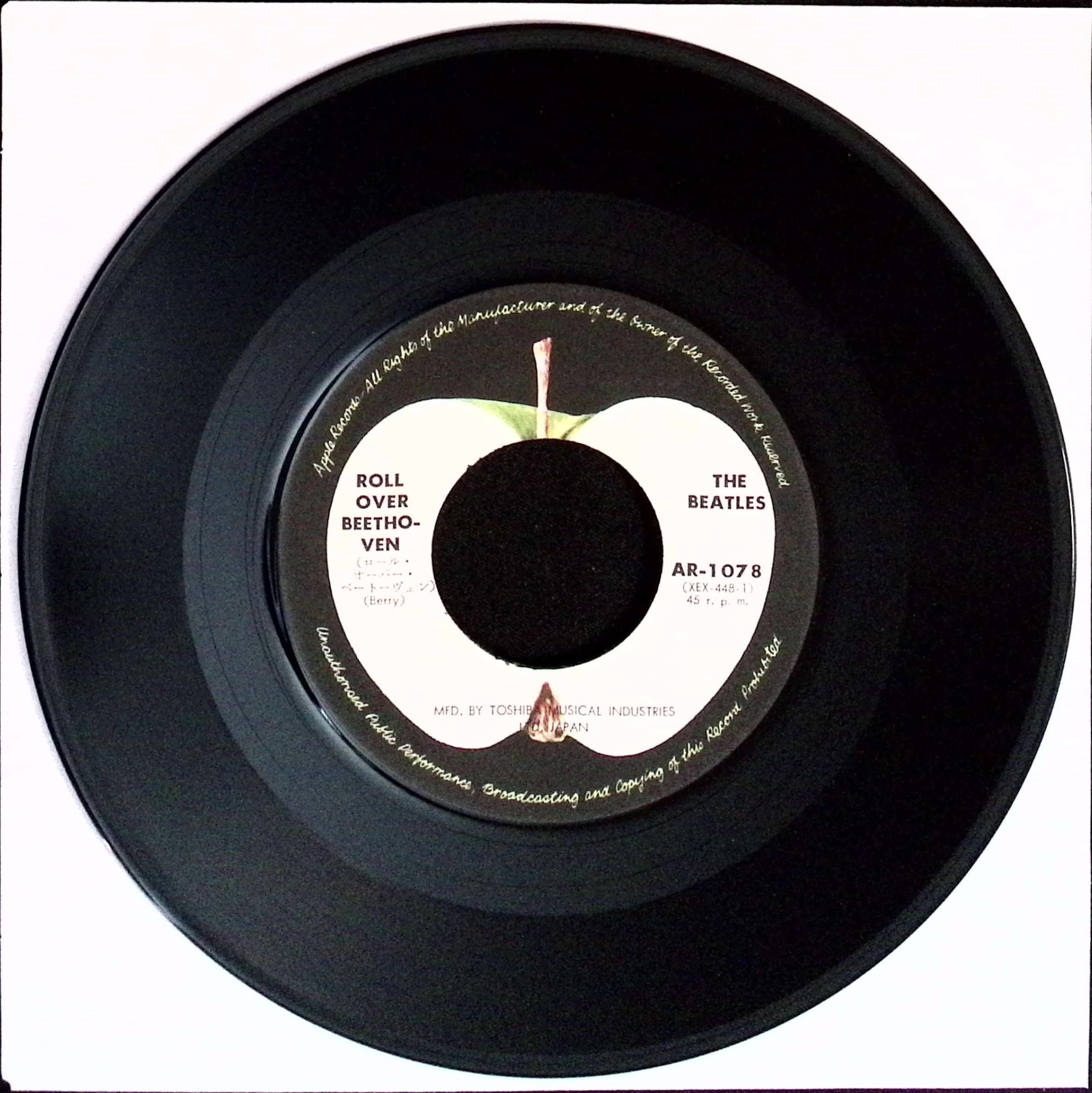 The Beatles - Twist And Shout / Roll Over Beethoven (Japan)