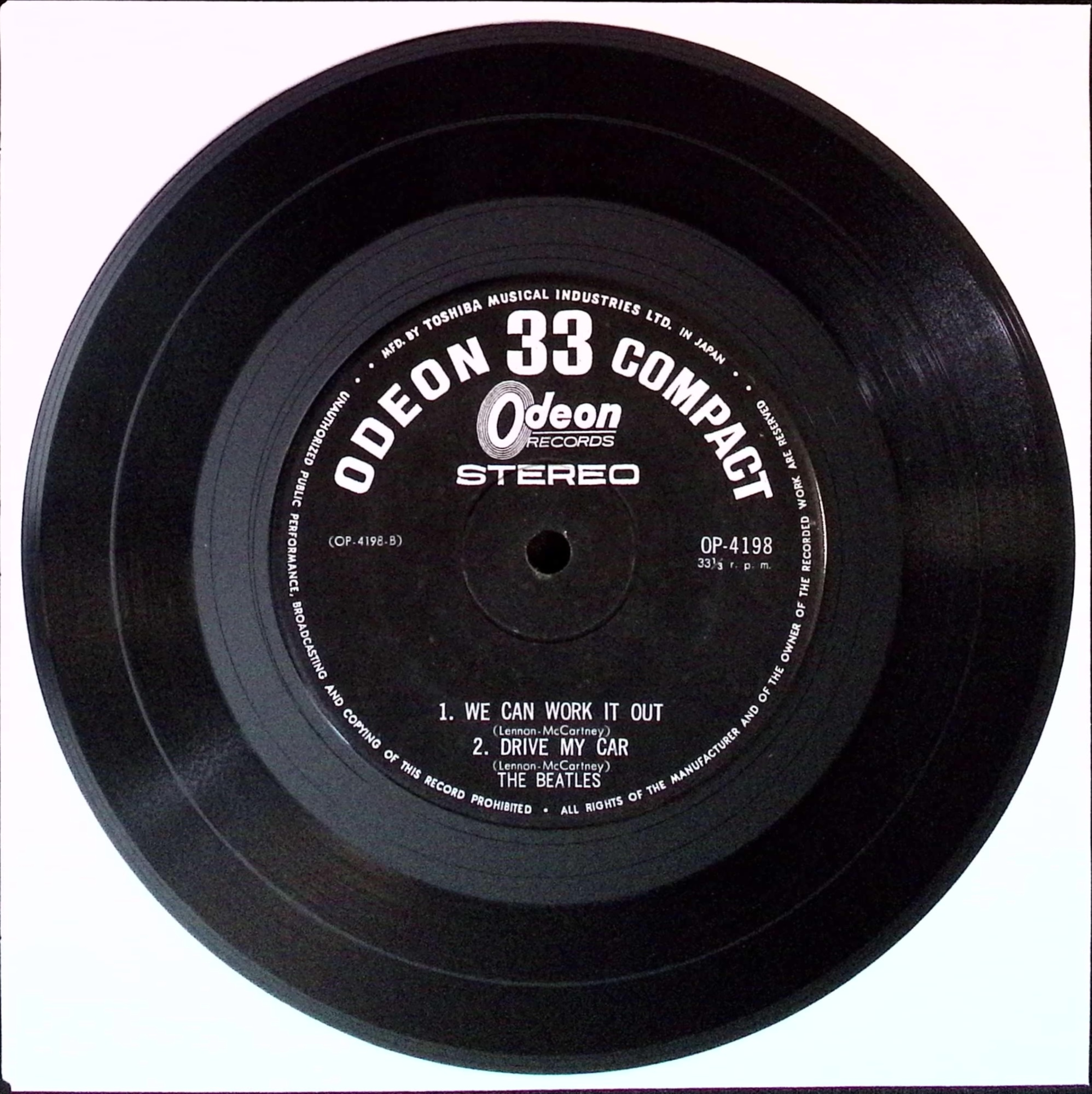 The Beatles - Paperback Writer (Japan)