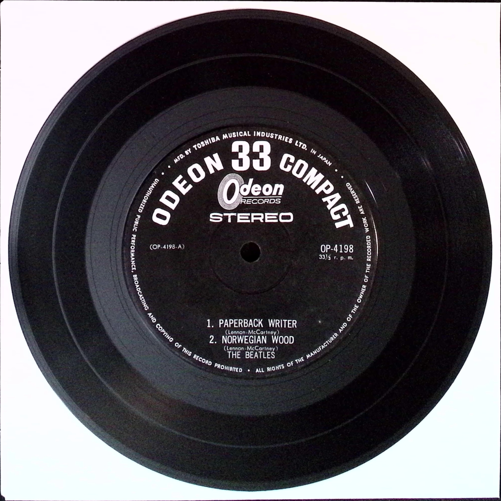 The Beatles - Paperback Writer (Japan)