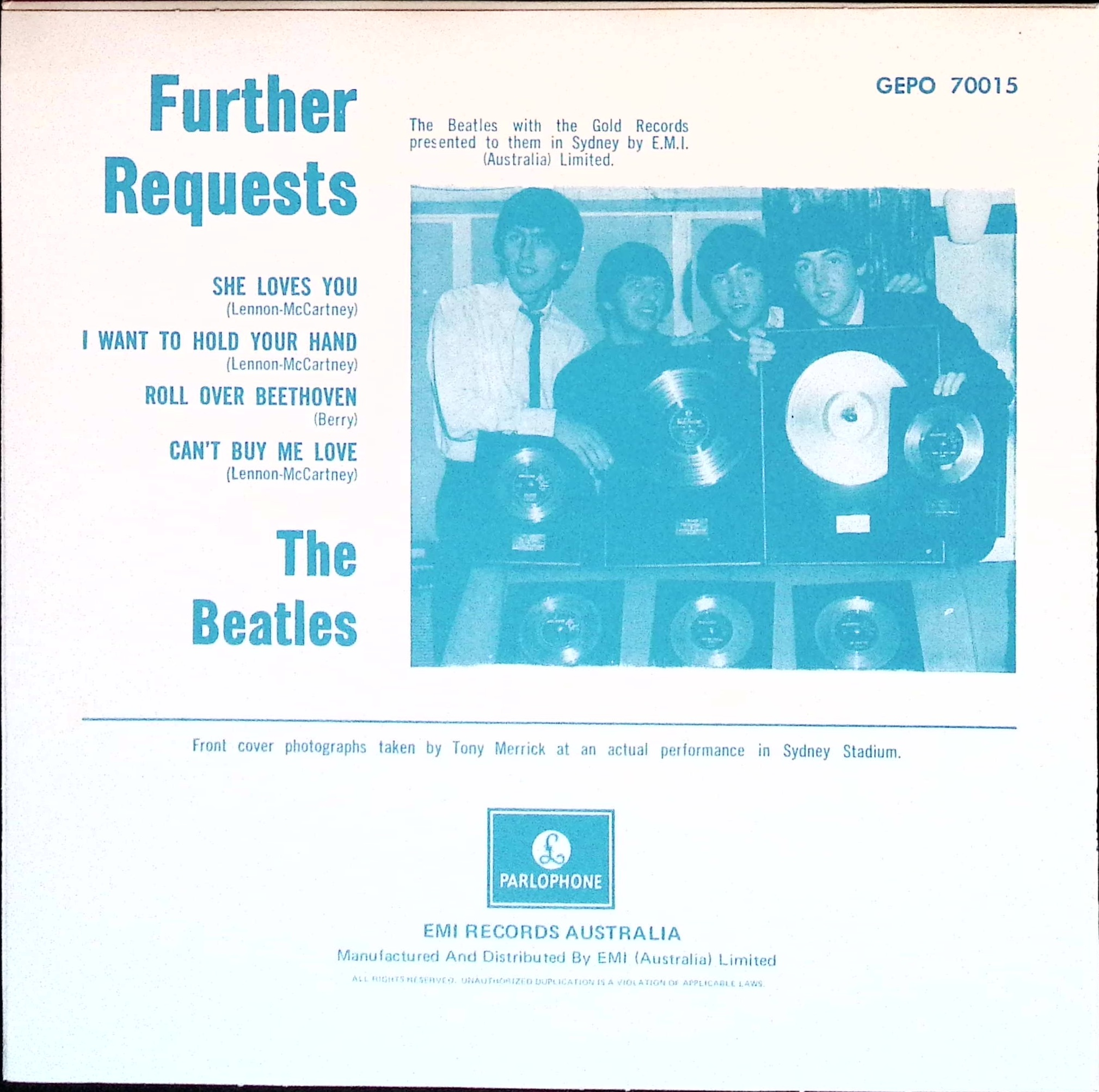 The Beatles - Further Requests (Australia)