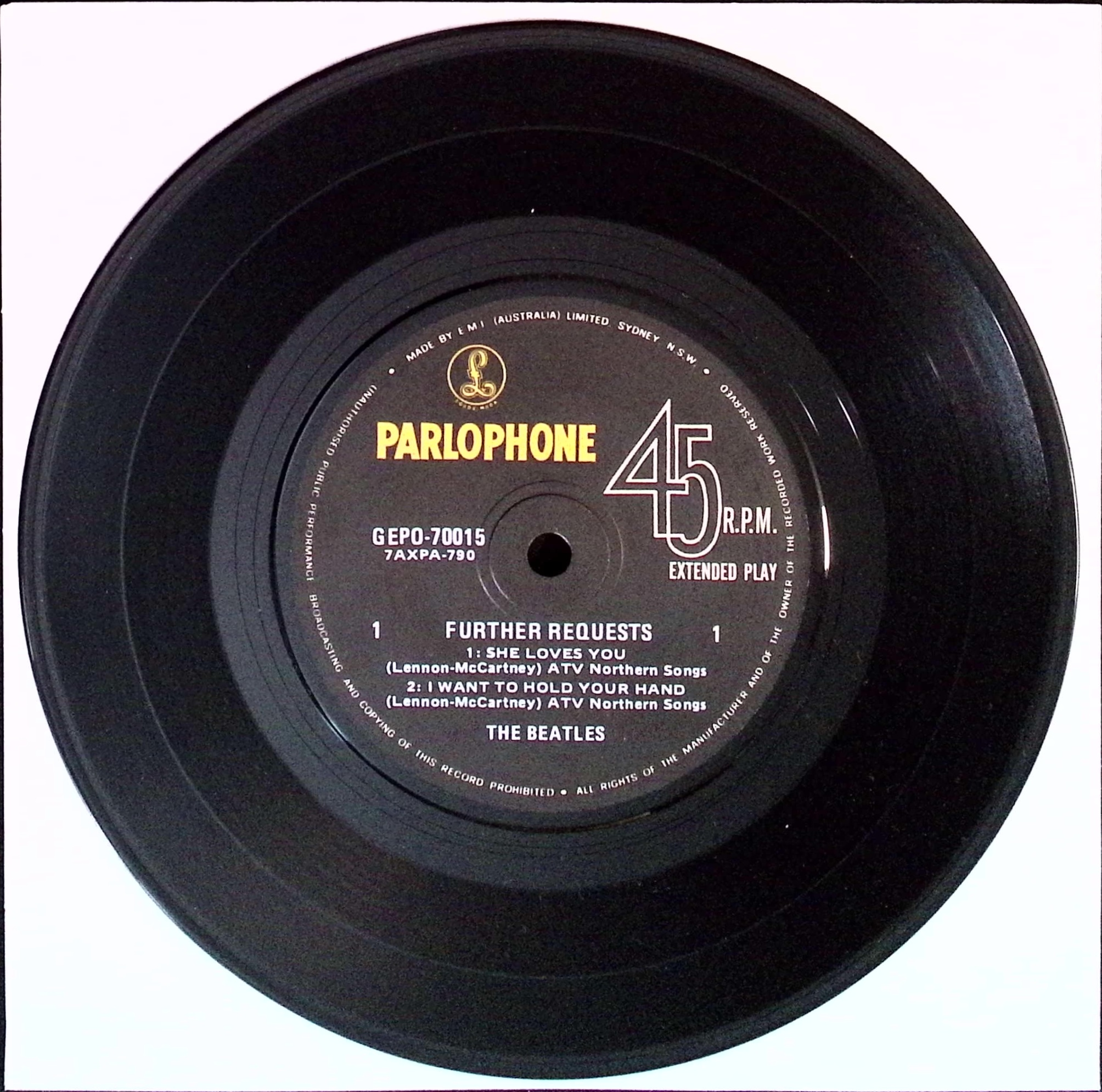 The Beatles - Further Requests (Australia)