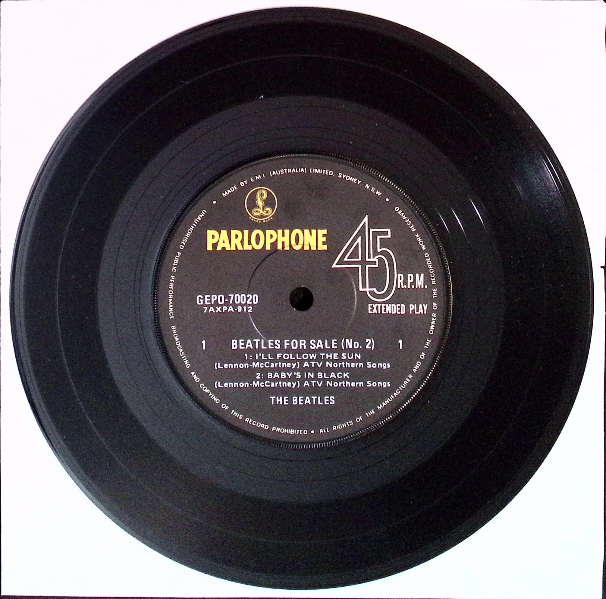 The Beatles - Beatles For Sale No.2 (Australia)