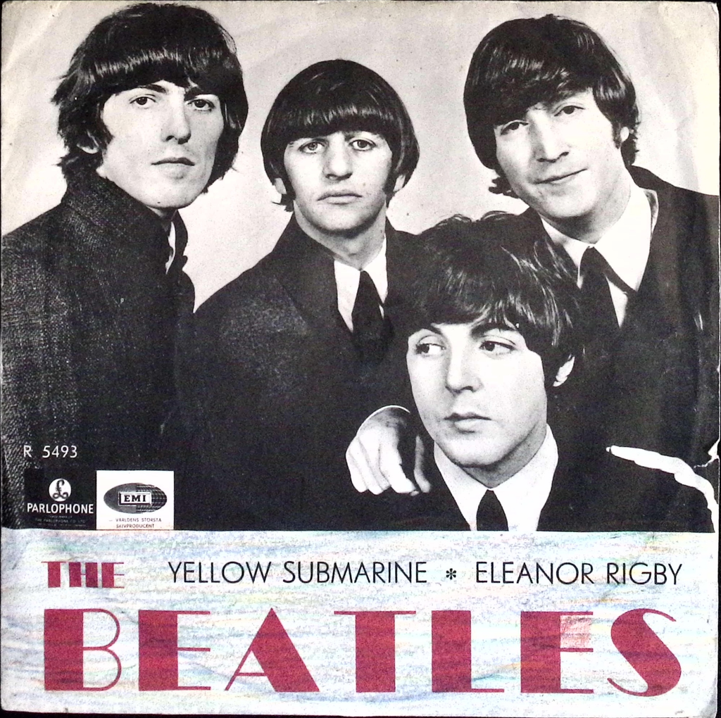 The Beatles - Yellow Submarine / Eleanor Rigby (Sweden)