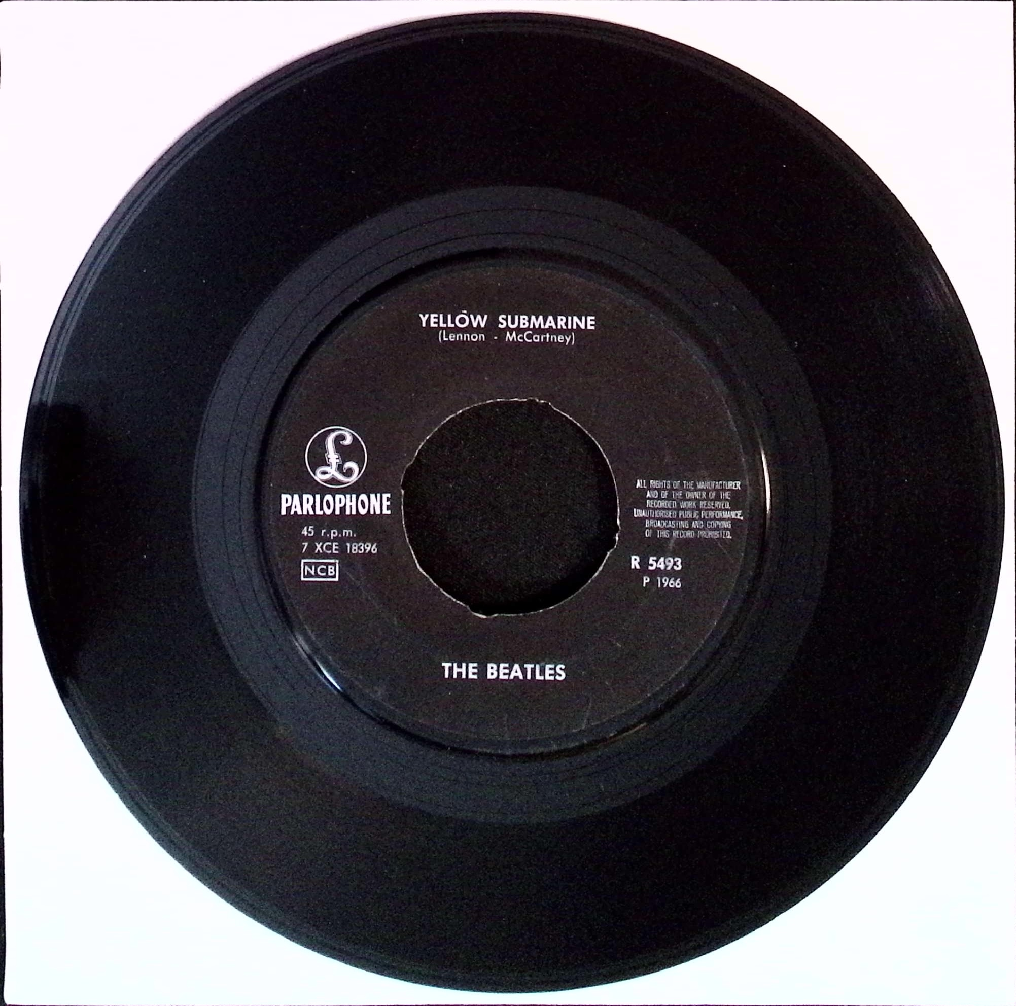 The Beatles - Yellow Submarine / Eleanor Rigby (Sweden)