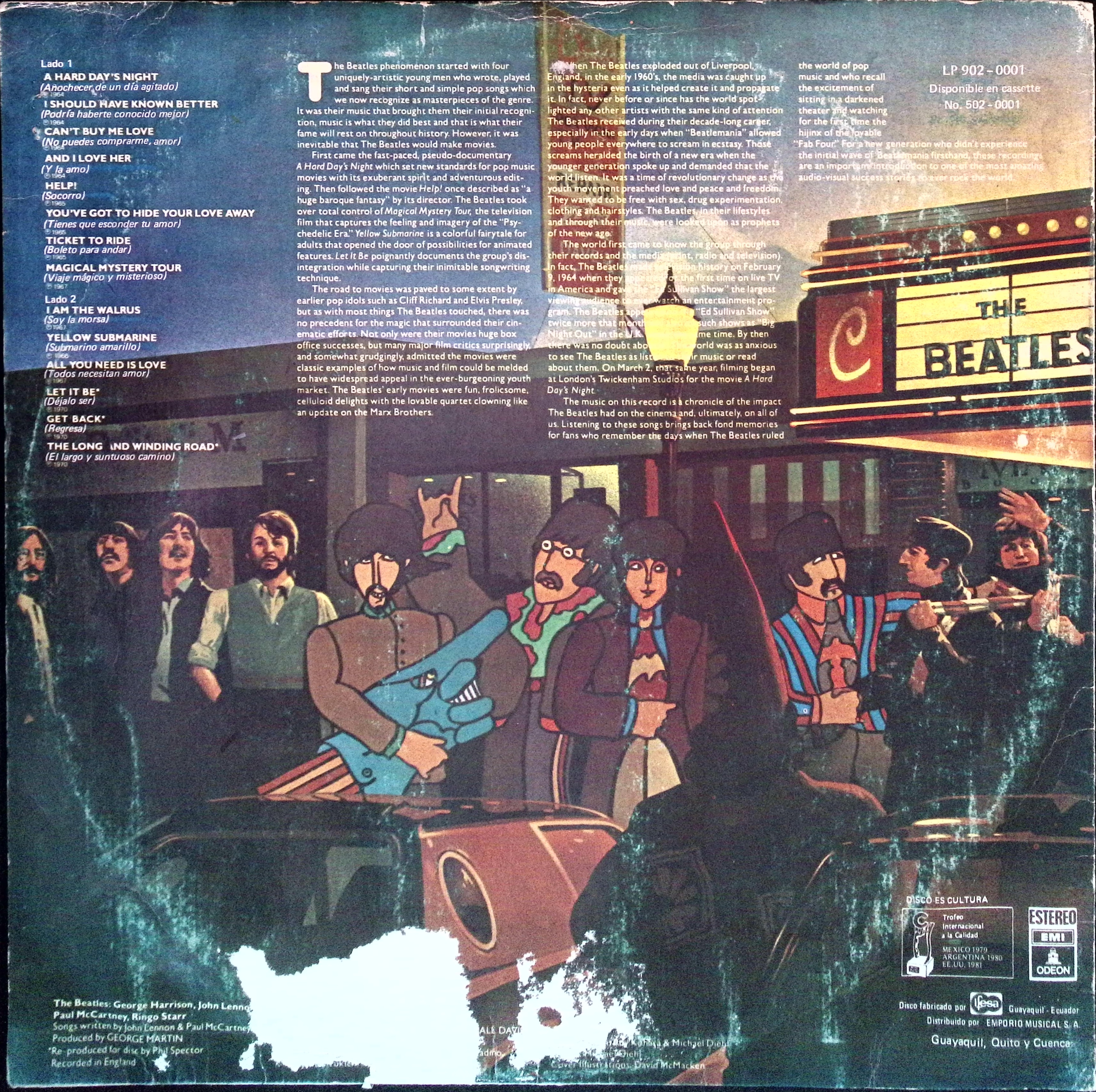 The Beatles  - Reel Music (Ecuador)