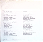 Mary Hopkin - Think About Your Children (Japan)