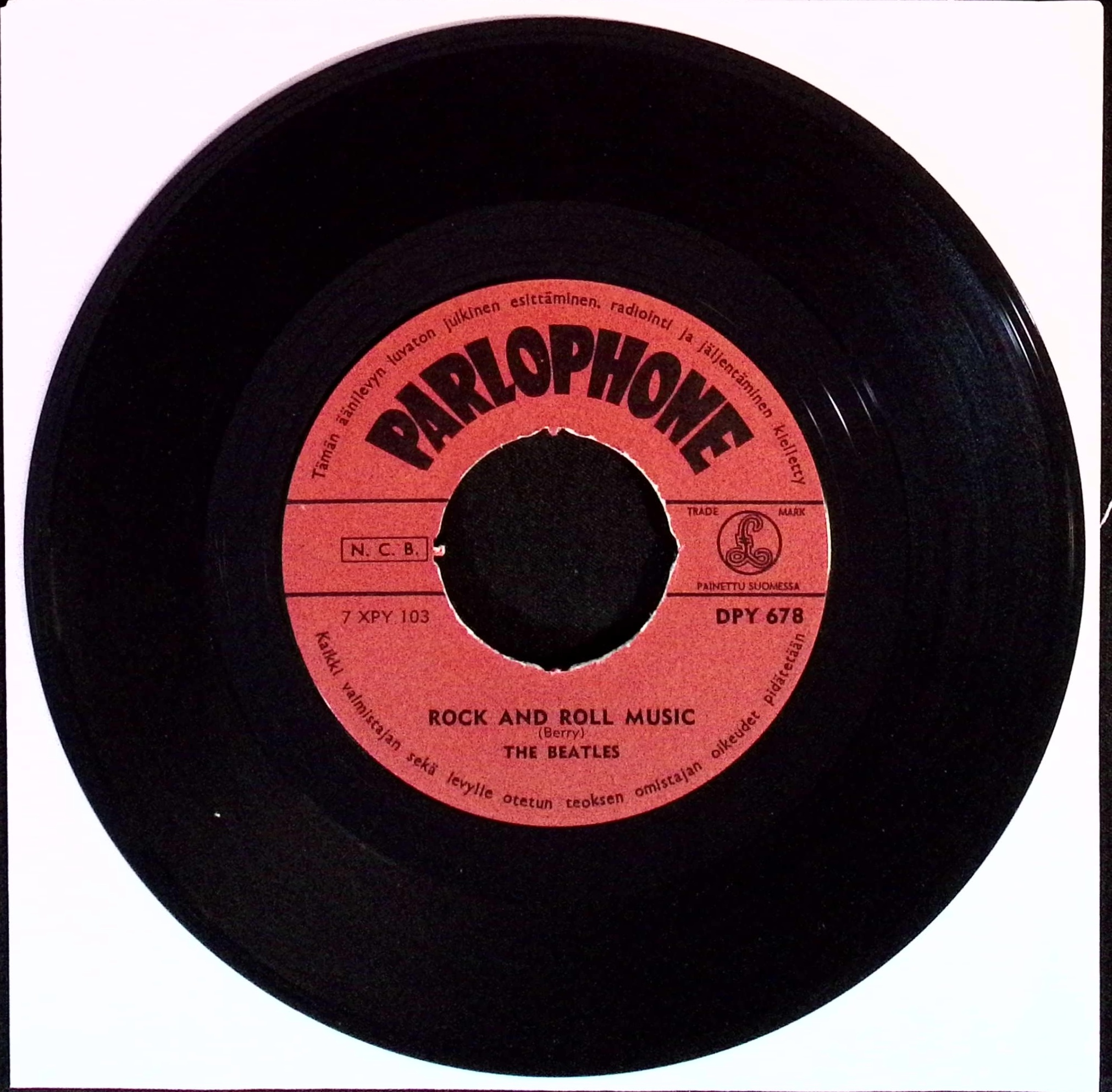 The Beatles - Eight Days A Week / Rock And Roll Music (Finland)
