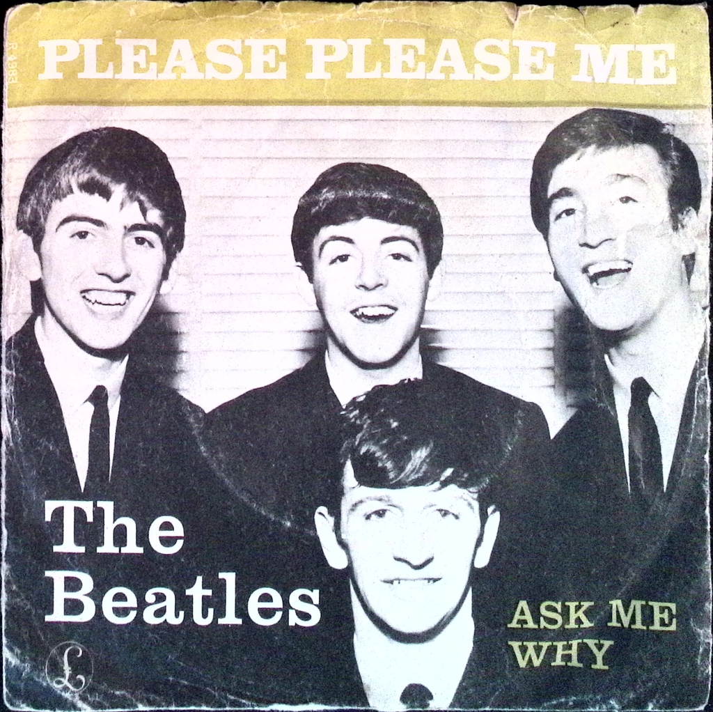 The Beatles - Please Please Me / Ask Me Why (Denmark)