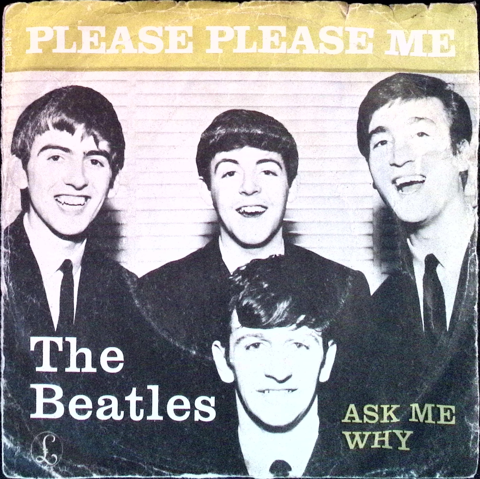 The Beatles - Please Please Me / Ask Me Why (Denmark)