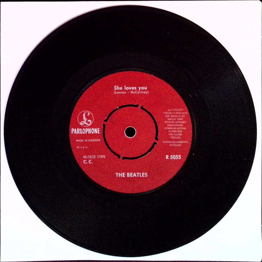 The Beatles - She Loves You / I'll get you (Sweden)