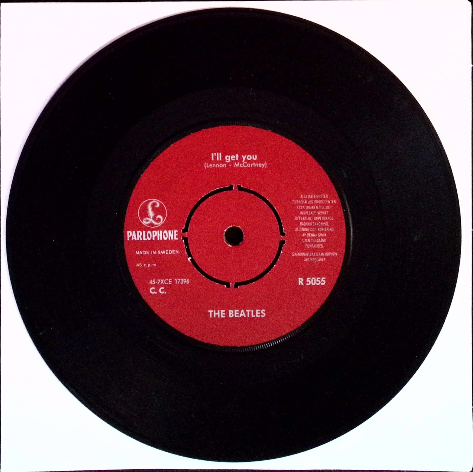 The Beatles - She Loves You / I'll get you (Sweden)