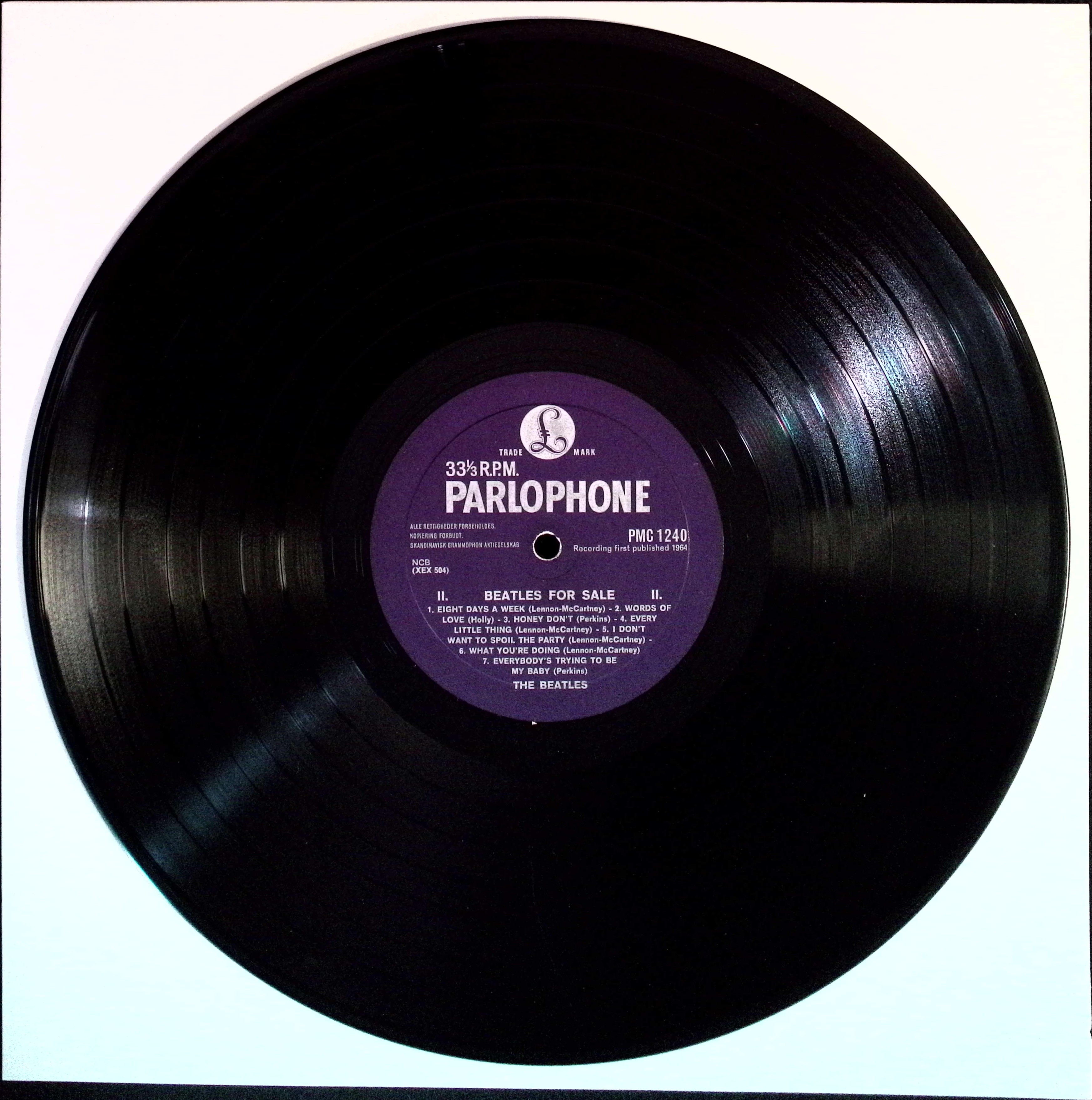 The Beatles  - Beatles For Sale (Denmark)