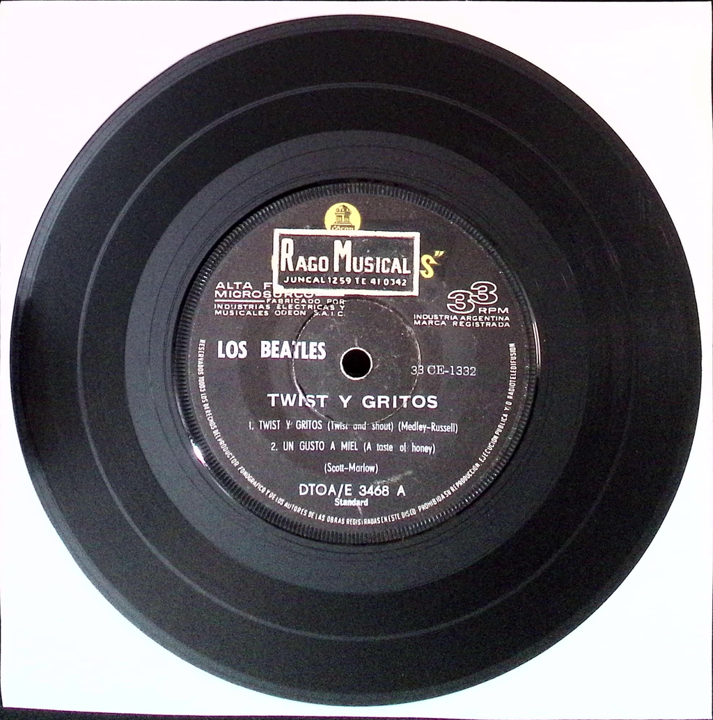 The Beatles  - Twist and Shout (Argentina)