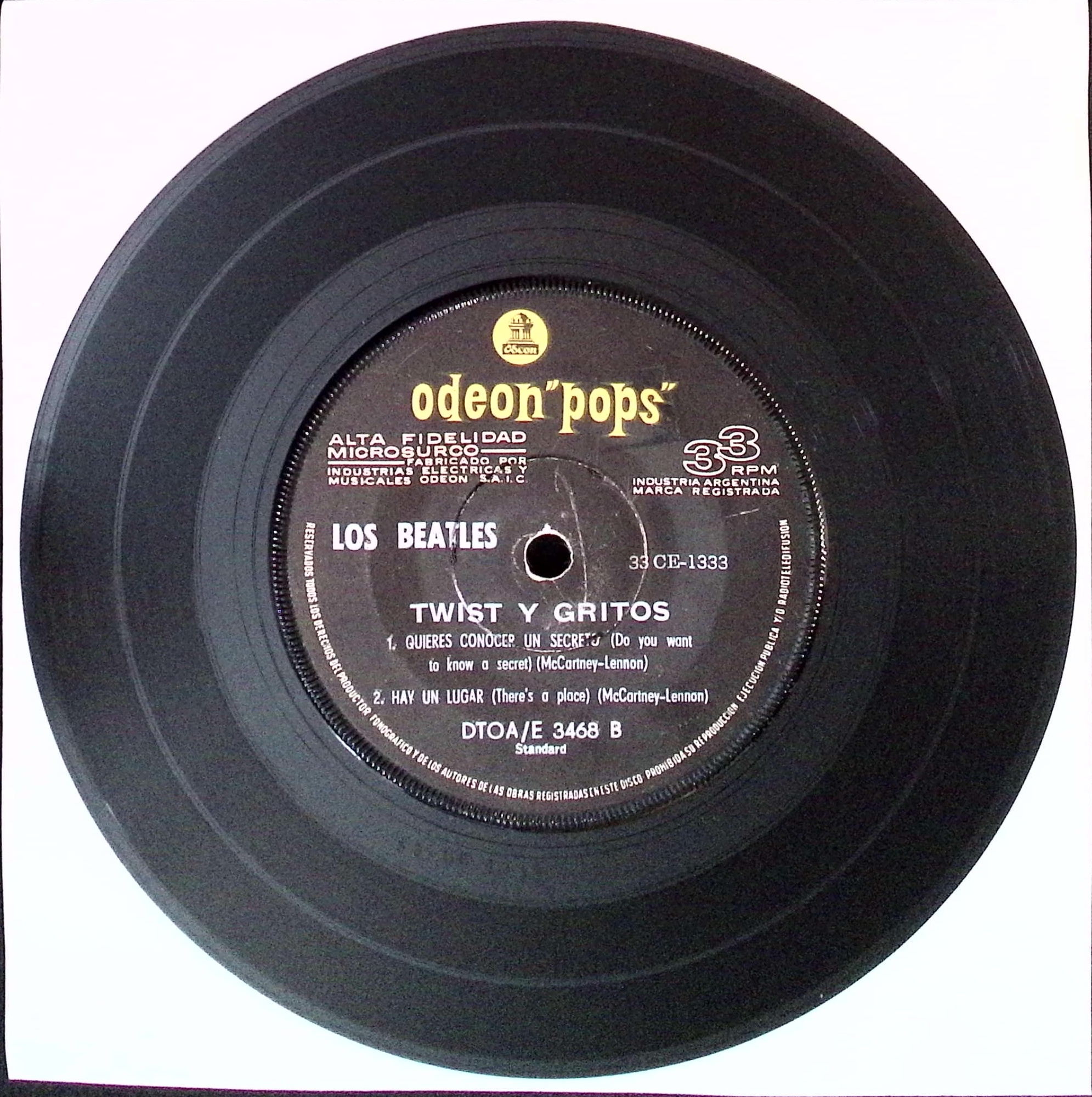 The Beatles  - Twist and Shout (Argentina)