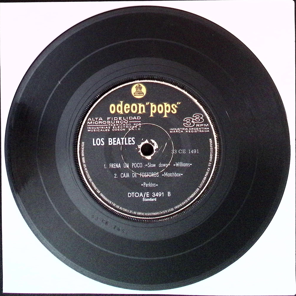 The Beatles  - Long Tall Sally (Argentina)