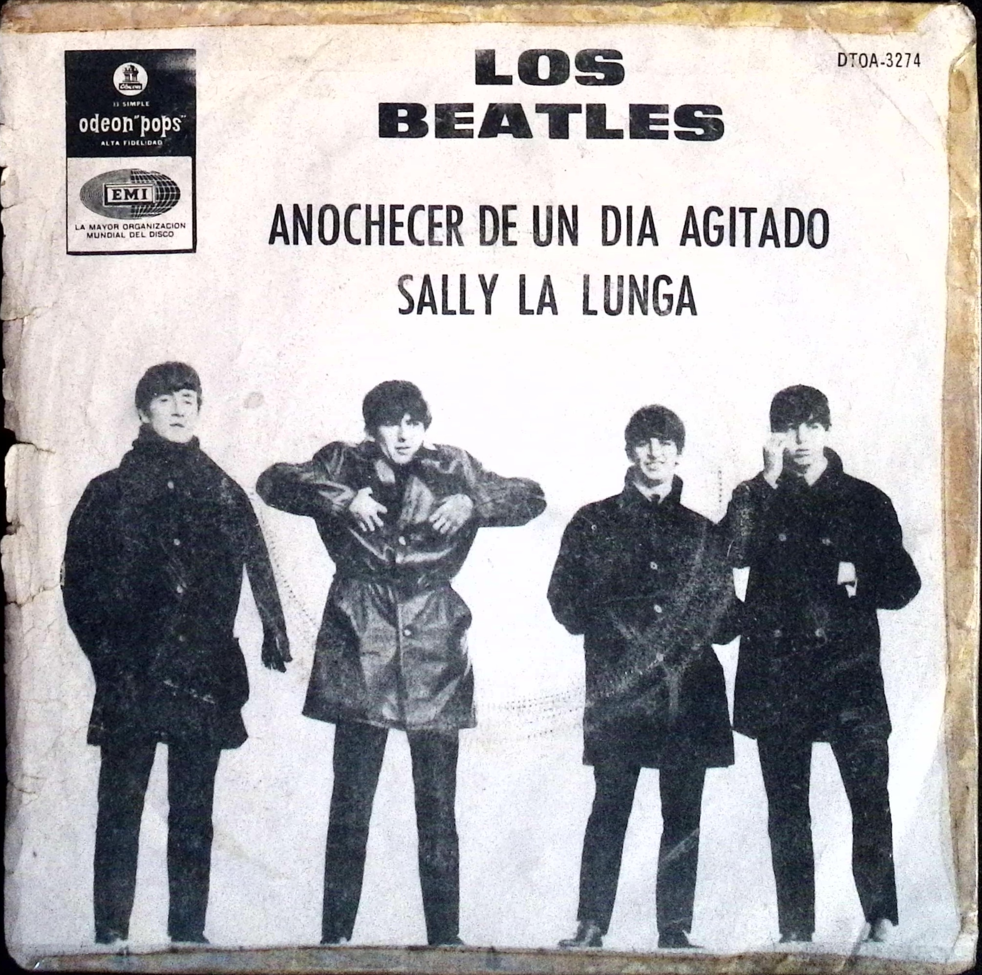 The Beatles  - A Hard Day's Night / Long Tall Sally (Argentina)