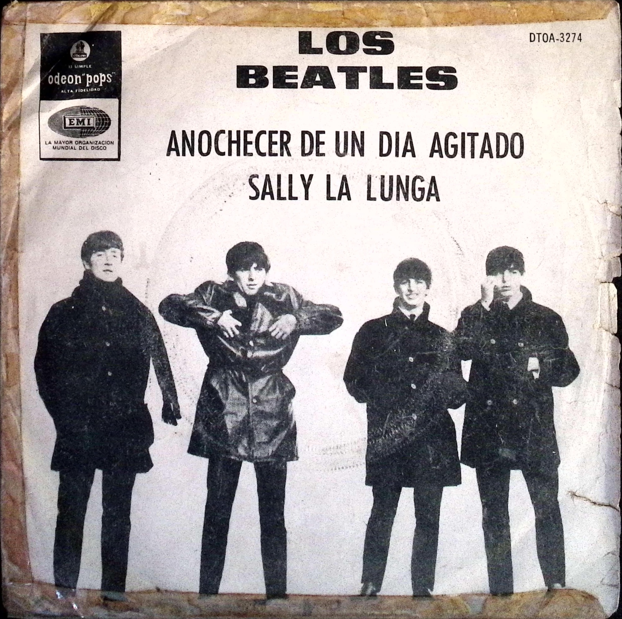 The Beatles  - A Hard Day's Night / Long Tall Sally (Argentina)