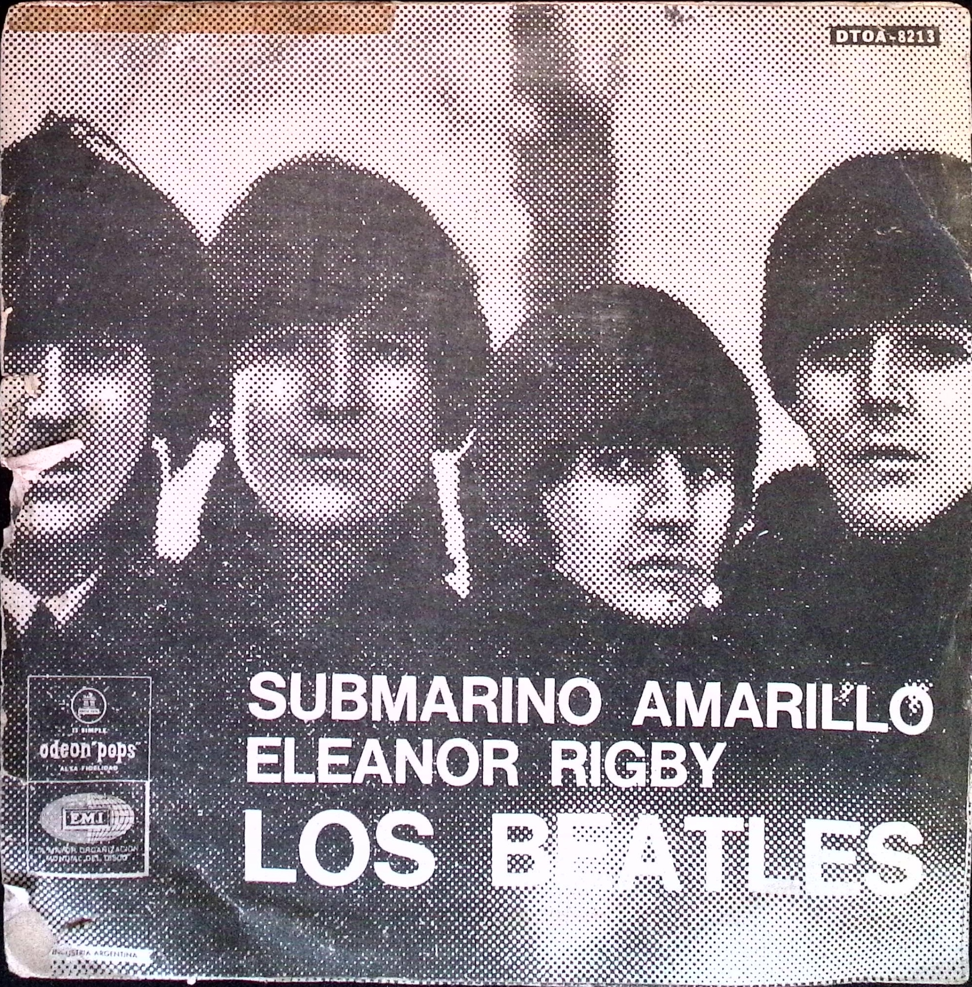 The Beatles  - Yellow Submarine / Eleanor Rigby (Argentina)