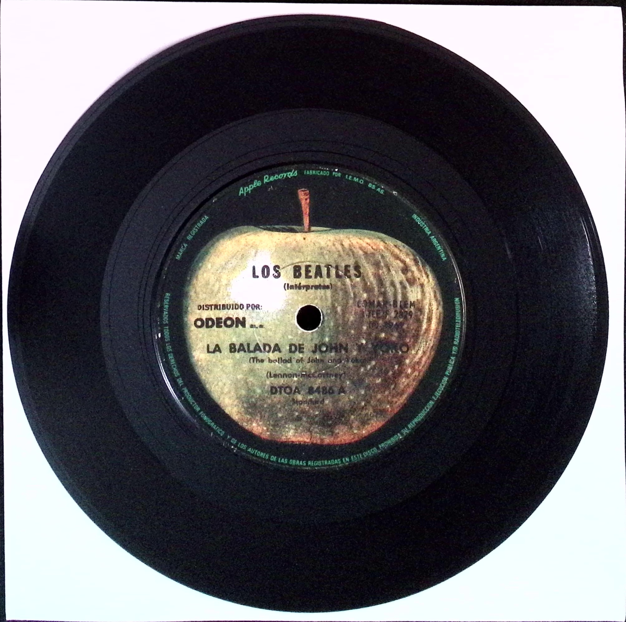 The Beatles  - The Ballad Of John and Yoko / Old Brown Shoe (Argentina)