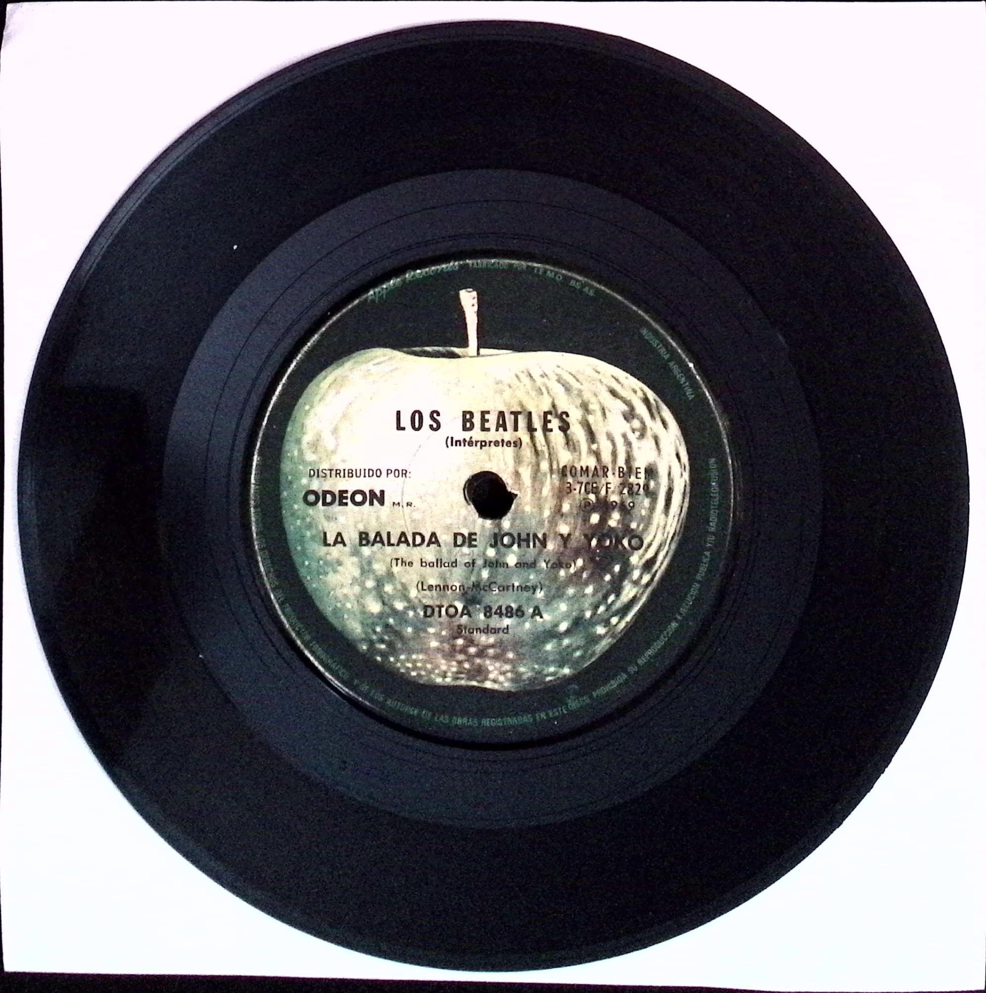 The Beatles  - The Ballad Of John and Yoko / Old Brown Shoe (Argentina)