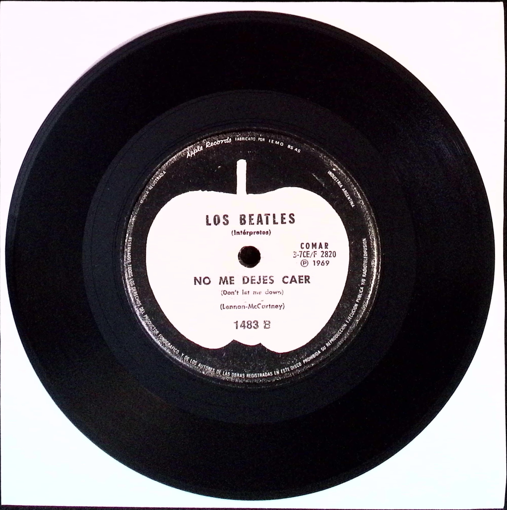 The Beatles  - Get Back / Don't Let Me Down (Argentina)